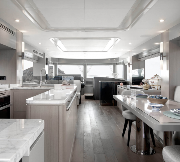 Interior Kitchen With Dining Area