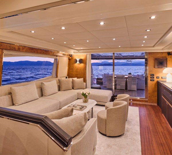 Interior Relaxation Area With Kitchen Area