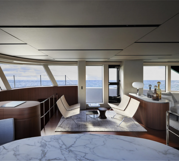 Interior Relaxation Area With Mini Bar