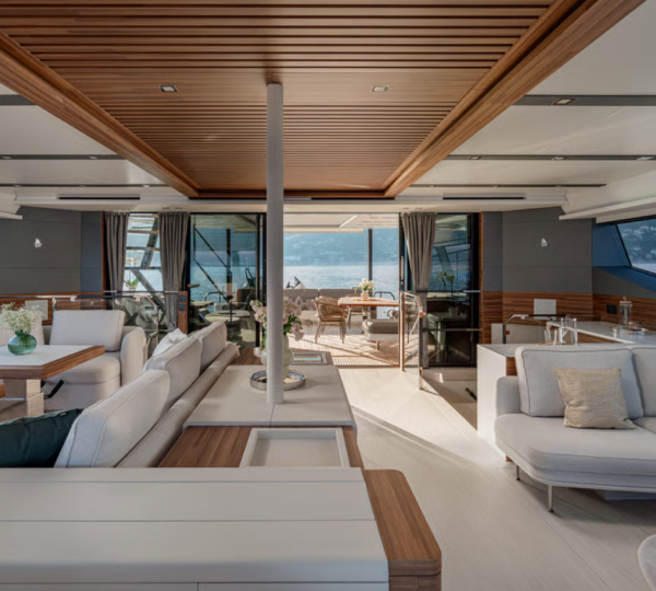 Interior Relaxation Area With Sea Views