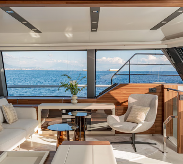 Interior Relaxation Area With Sea Views