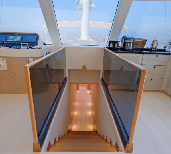 Interior Stairs With Control Station