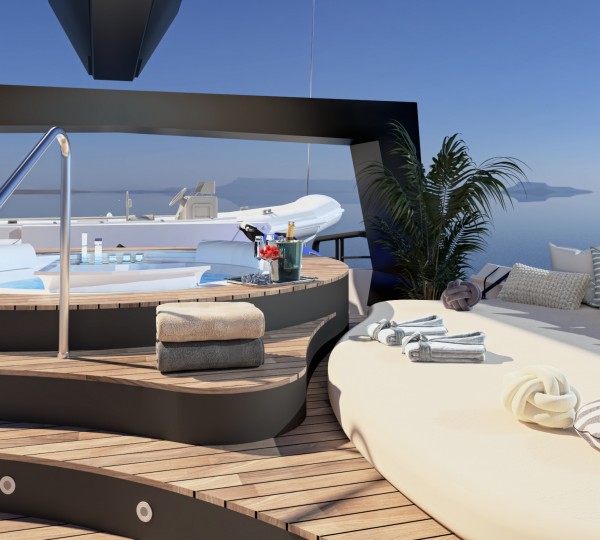 Jacuzzi And Sunbathing Are