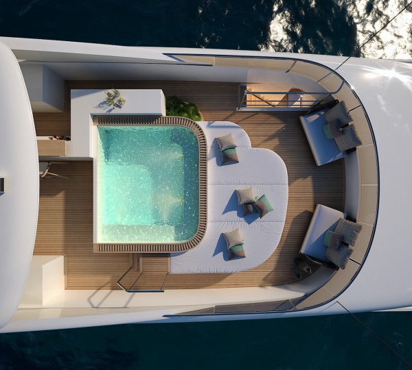 Jacuzzi And Sunbathing Area  - Rendering