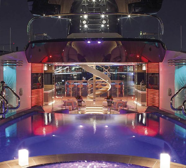 Jacuzzi By Night Looking In