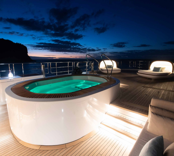 Jacuzzi By Night
