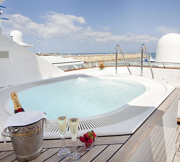 Jacuzzi On Sun Deck
