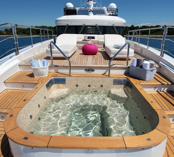 Jacuzzi With Sun Loungers