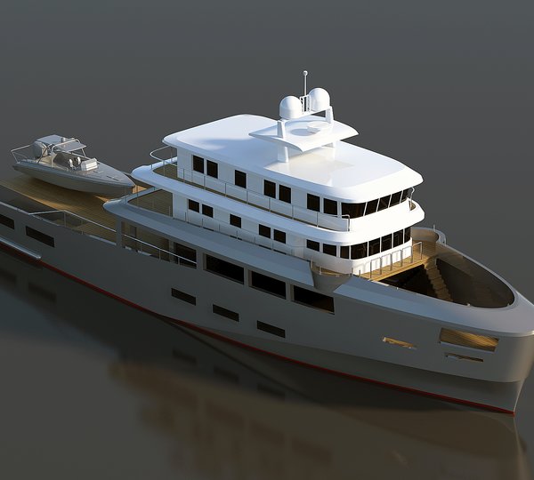 K42 Yacht Render