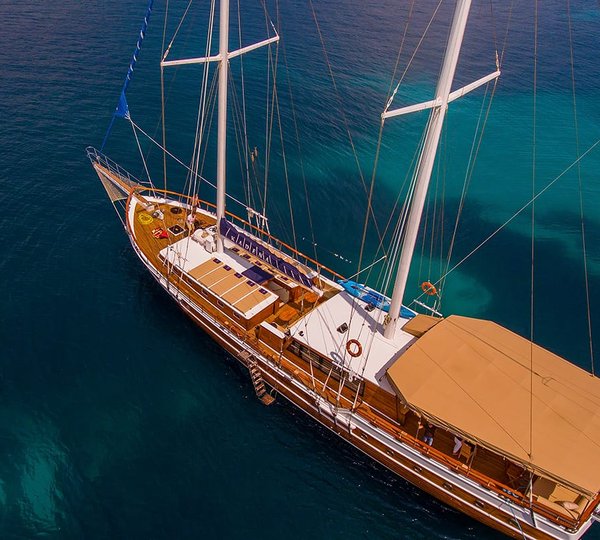 Gulet KADENA - Aerial View