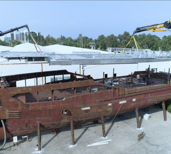 Kando 100 Hull 2 - Construction Progress