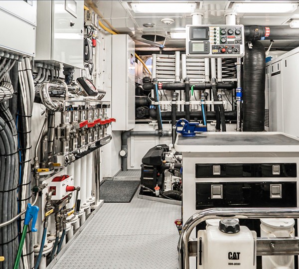 Lady Bahi Interior - Engine Room