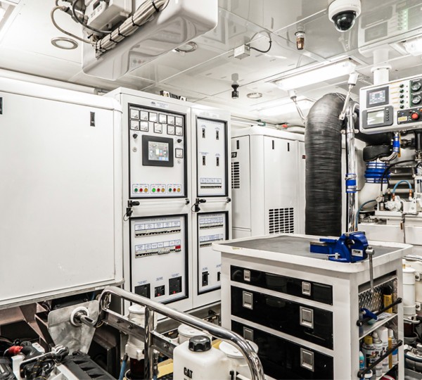 Lady Bahi Interior - Engine Room