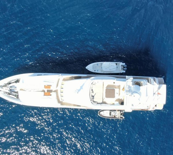 Lady Nora Yacht Aerial View