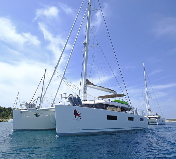 Lagoon 620 ADRIATIC LION - Bow view