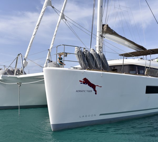 Lagoon 620 ADRIATIC TIGER - Bow view