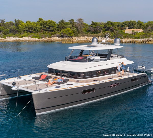 Lagoon 63 VIGILANT 1 - Anchored