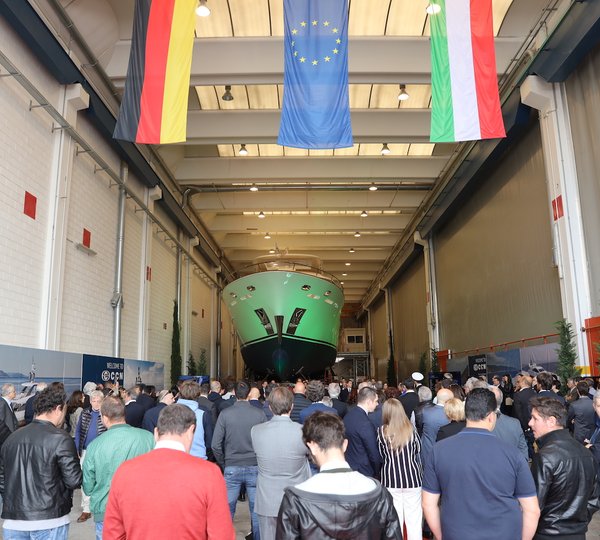 Launch Ceremony Of VANADIS Yacht