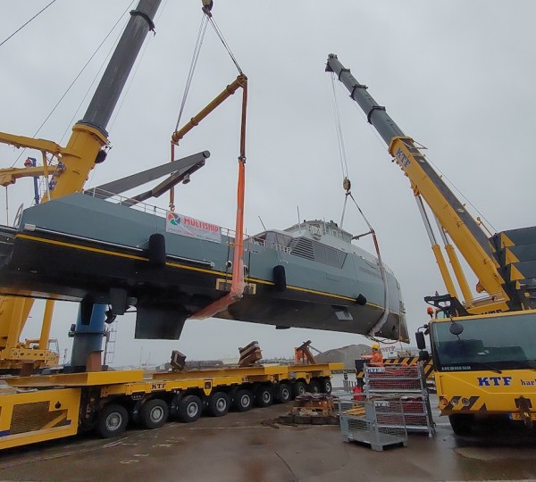 Launch Of 37m Expedition Yacht NO DESTINATION 