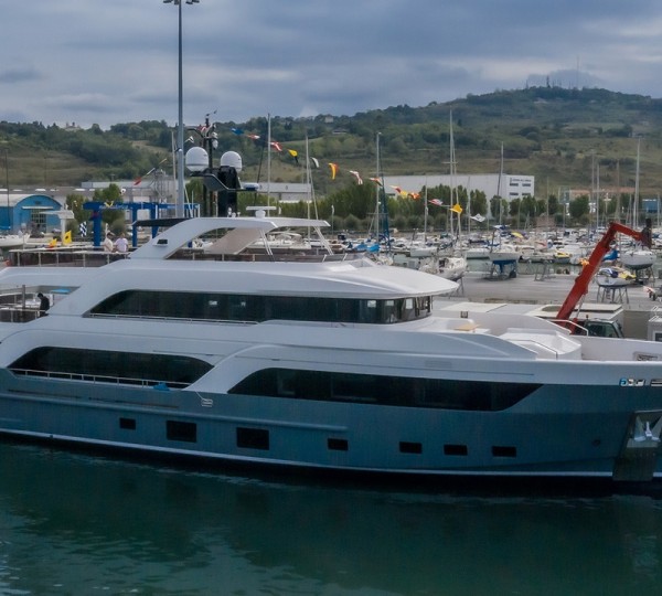 Launch Of Motor Yacht ACCIAIO 123