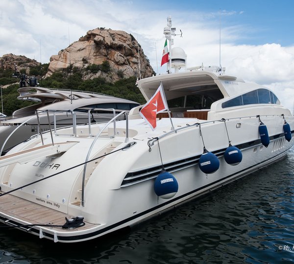 Leopard Motor Yacht DOHA - Stern View
