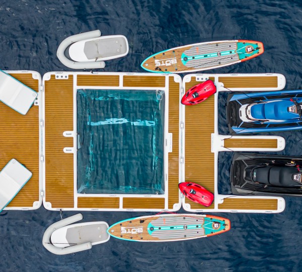 Lucky Lady Floating Dock And Pool