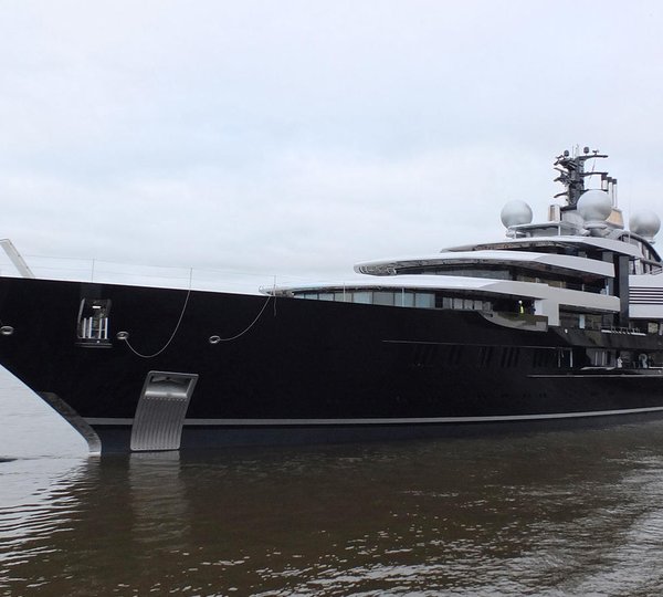 Lurssen 135m Mega Yacht Project Thunder Launched