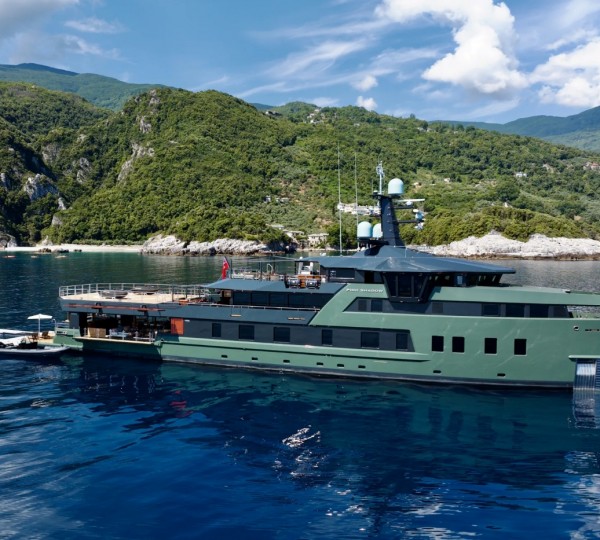 Luxury Superyacht Pink Shadow