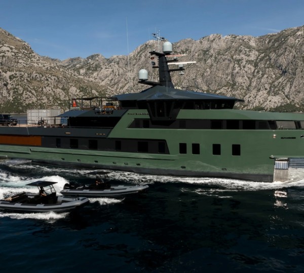 Luxury Yacht Pink Shadow