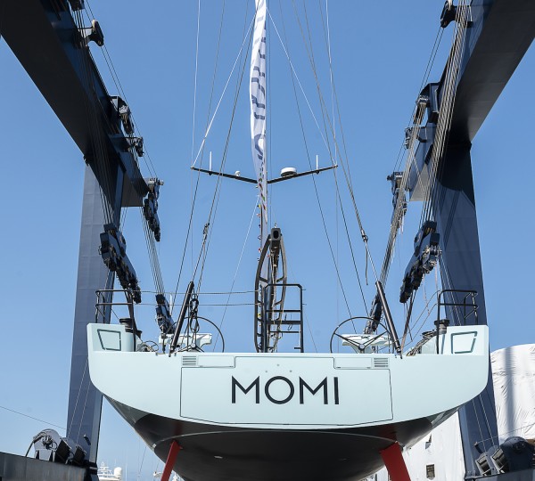 Luxury Sailing Yacht MOMI Aft View