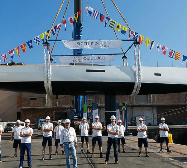 Luxury Sailing Yacht TANIWHA Launched