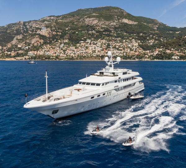 Luxury Yacht APOGEE With Jetskis And Tender