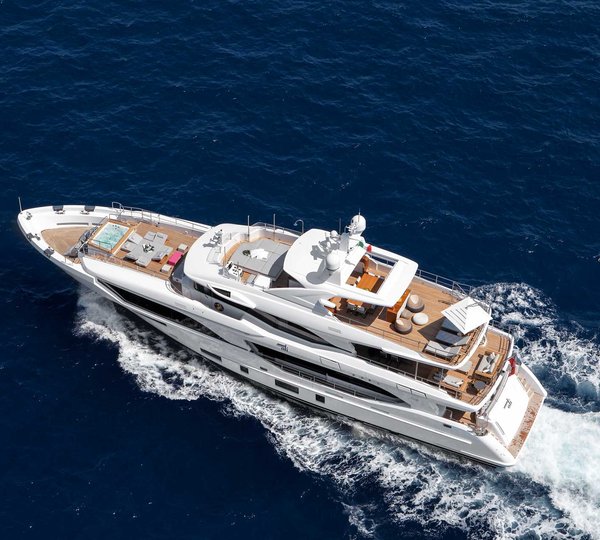 MEDITERRANEO 116 By Benetti - From Above