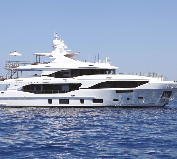 MEDITERRANEO 116 By Benetti - Side Profile
