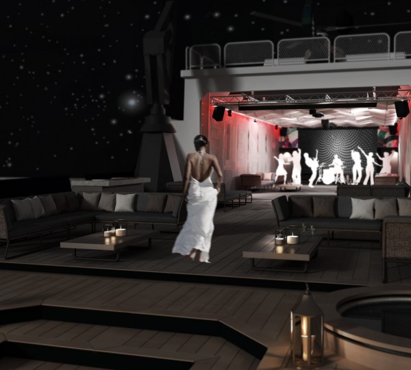 MYSTERE SHADOW Exterior - Main Deck Dancefloor