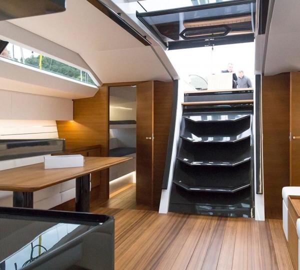 Main Salon And Galley Entry View