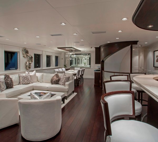 Main Salon With Wet Bar