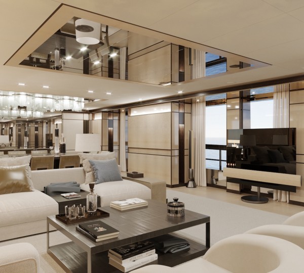 Main Saloon Aboard Reliance Yacht