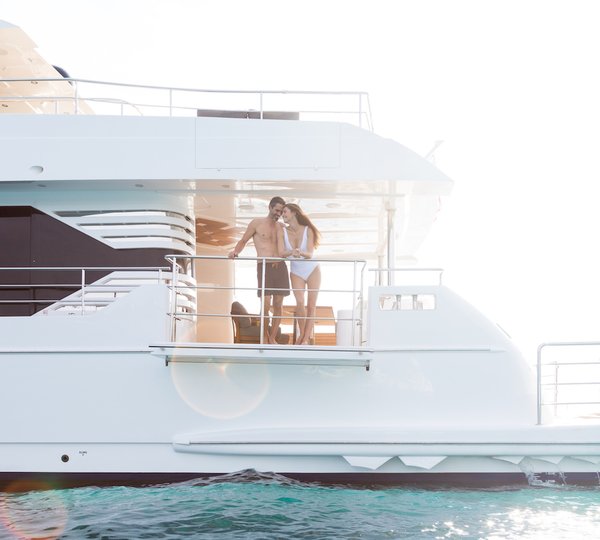 Majesty 100 Lifestyle Couple On Fold Out Balcony