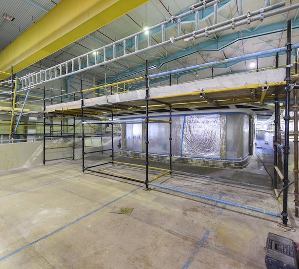 Majesty 175 Superyacht Under Construction