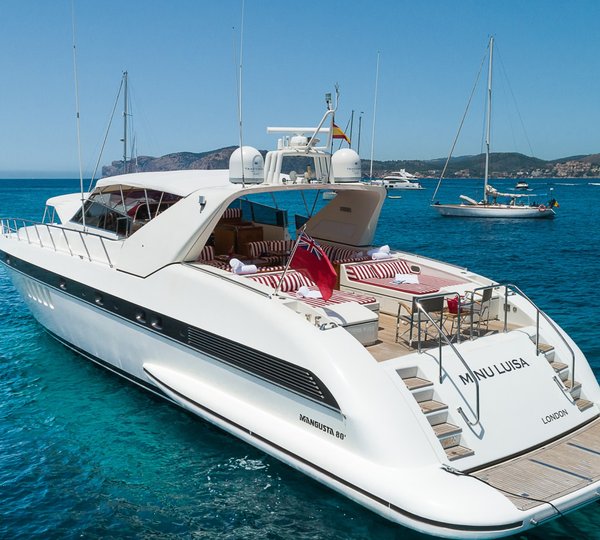 Mangusta Yacht MINU LUISA - Transom View