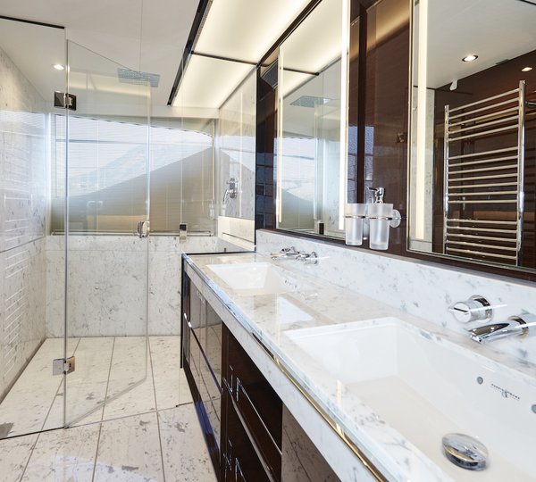 Master Stateroom Bathroom 2