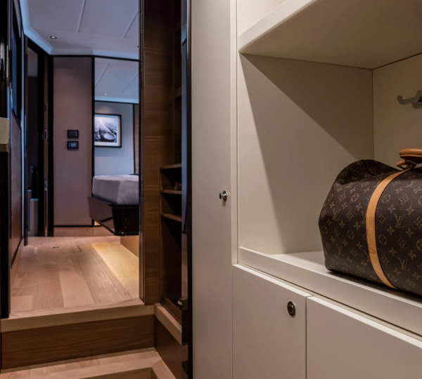Master Stateroom Clothing Area