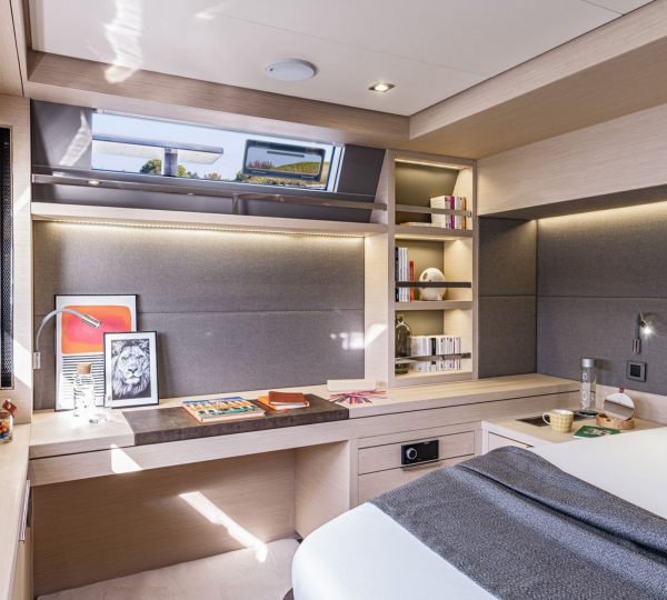 Master Stateroom Reading Area