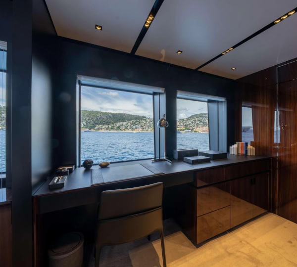 Master Stateroom Reading Area With Sea Views