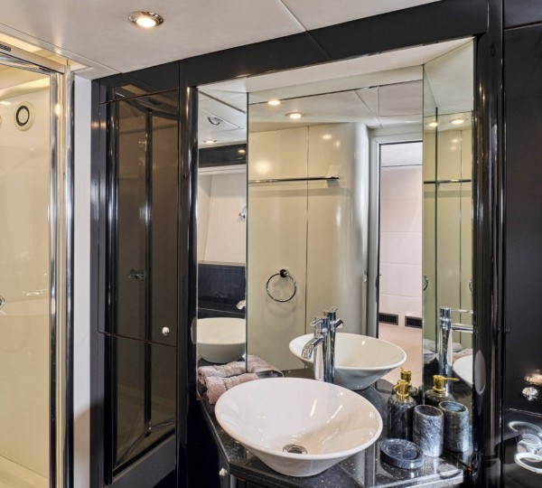 Master Washroom With Bath Area