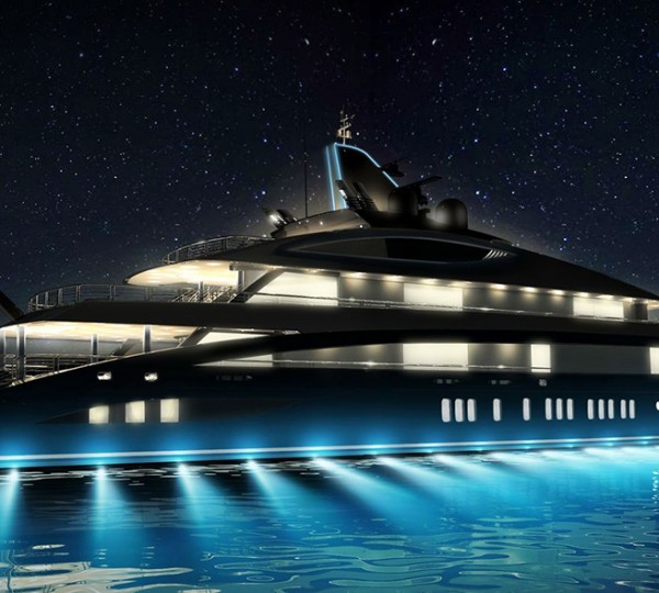 Mega Yacht BLACK SHARK Under Build At Nobiskrug