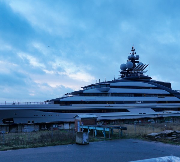 Mega Yacht NORD Floats Our © DrDuu