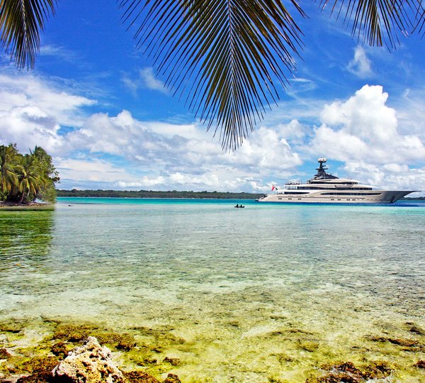 Mega Yacht In The French West Indies (2)