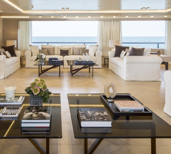 Modern And Airy Main Deck Saloon